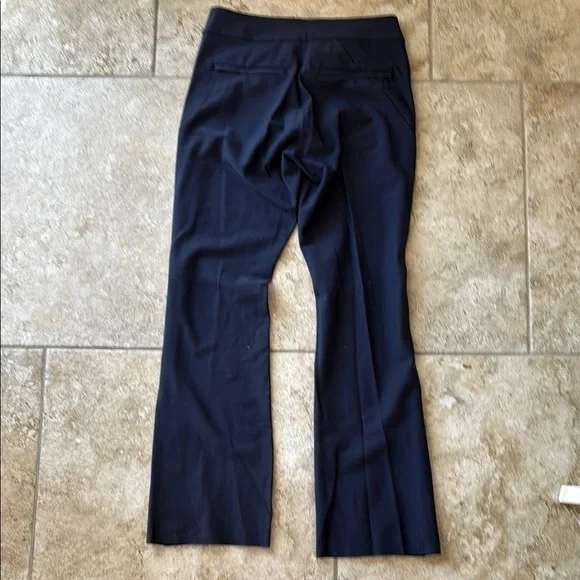 Athleta Blue Flare Pants Structured Professional Design